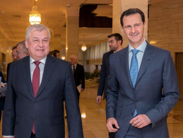 الأسد ولافرنتييف