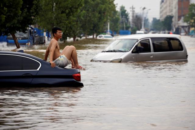 الفيضانات الصينية