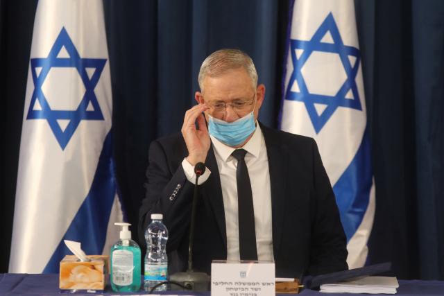 وزير دفاع الاحتلال الإسرائيلي بني جانتس