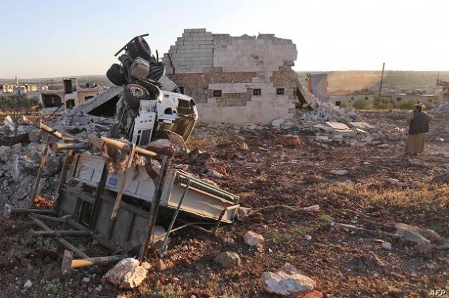 ”غارات روسية” ضد الميليشيات المسلحة بريف إدلب ”السوري”
