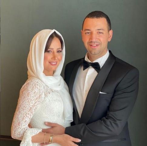 حلا شيحة وزوجها معز مسعود