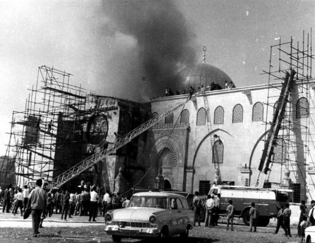ذكرى حريق المسجد الأقصى تؤرخ لإجرام الصهاينة