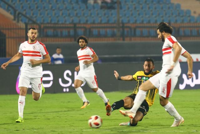 الزمالك والانتاج الحربي - أرشيفية