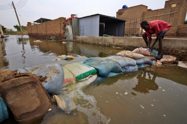 فيضانات السودان - أرشيفية