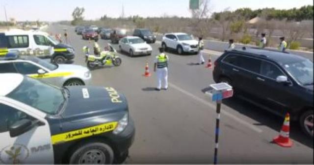 تحرير 4959 مخالفة مرورية متنوعة أعلى الطرق السريعة خلال 24 ساعة