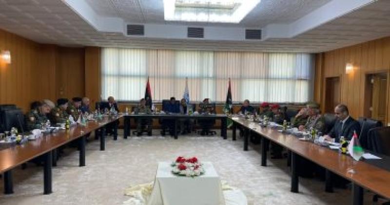 اجتماع اللجنة العسكرية الليبية المشتركة فى سرت