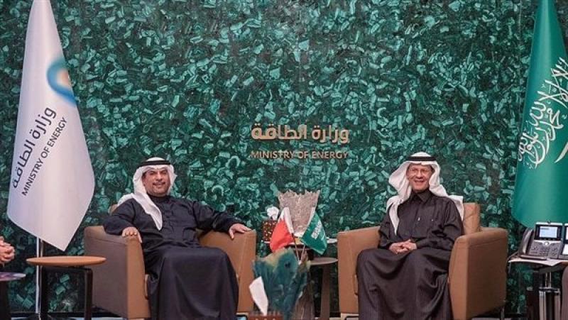 وزير الطاقة السعودي يلتقي وزير النفط والبيئة البحريني