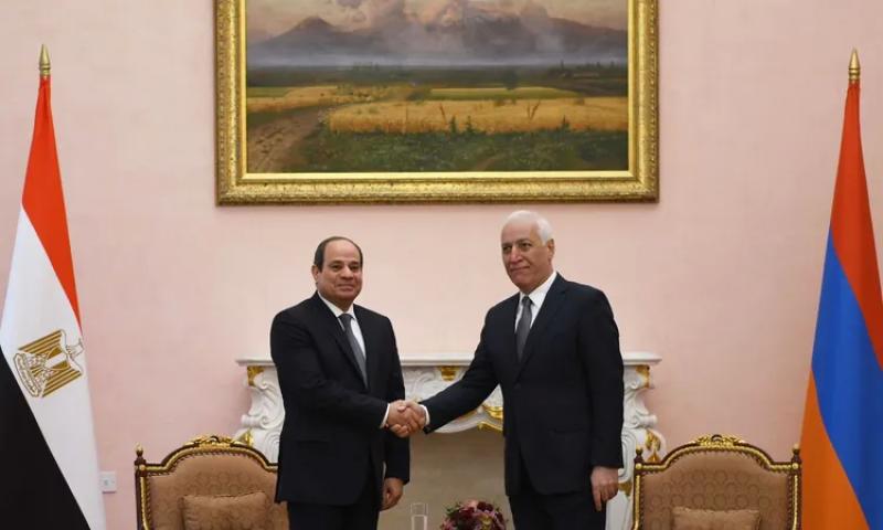 الرئيس السيسي يشيد بمواقف أرمينيا الإيجابية تجاه مصر