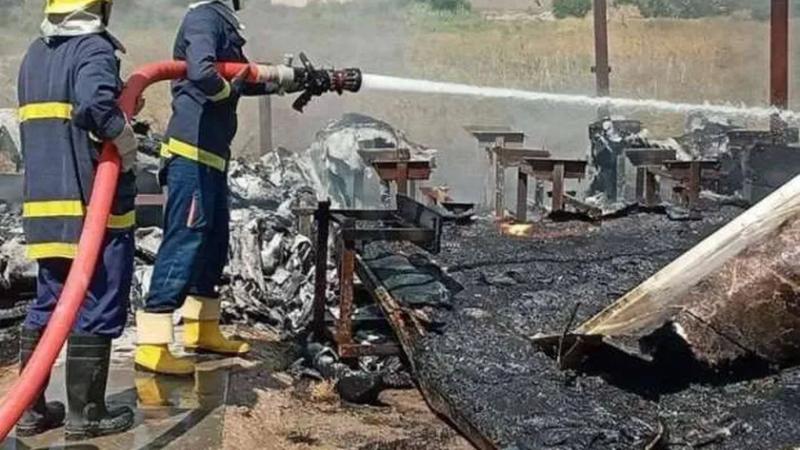 السيطرة على حريق داخل مزرعة دواجن في أسيوط