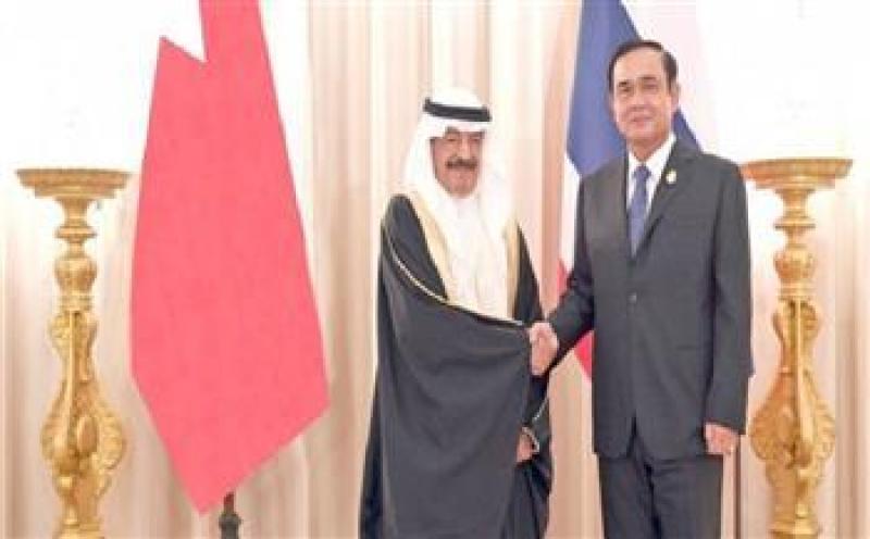 البحرين وتايلاند تؤكدان على استثمار العلاقات الوطيدة في تطوير الشراكات الاقتصادية