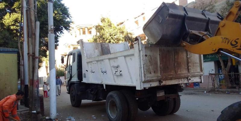 رفع 144 طن مخلفات في حملات بأحياء الإسكندرية