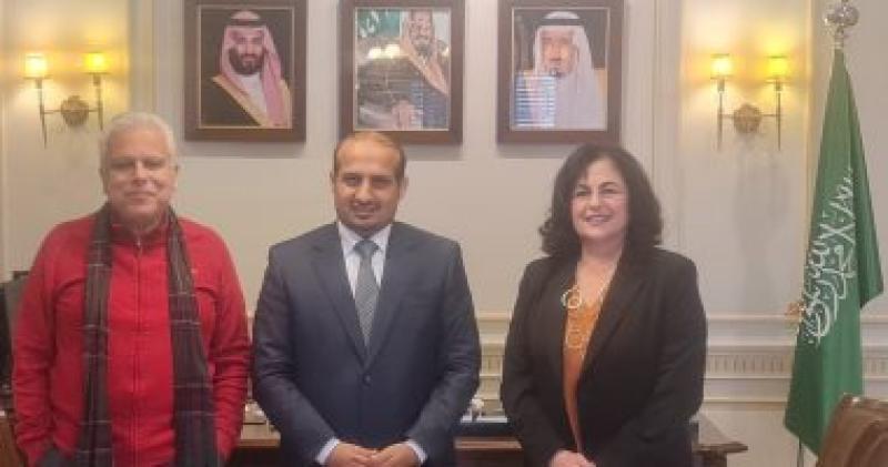 قنصل السعودية بالإسكندرية يستقبل مدير الأوبرا لبحث التعاون المشترك