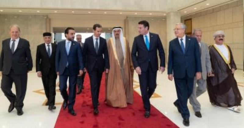 الأسد يستقبل رؤوساء البرلمانات العربية
