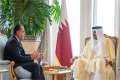 أمير قطر يستقبل الدكتور مصطفى...