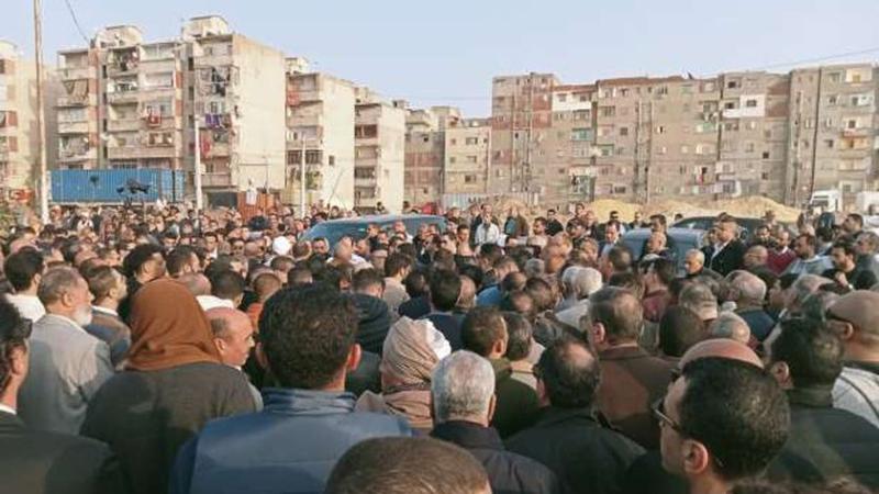 جنازة رشاد عثمان في الإسكندرية