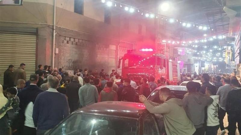 محافظات  السيطرة على حريق بجراج سيارات فى الإسكندرية