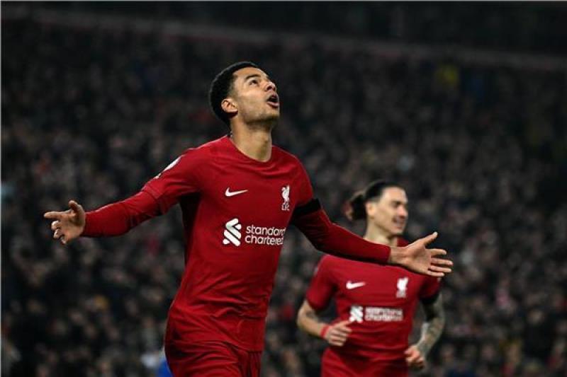 صورة من مباراة ليفربول ومانشستر يونايتد