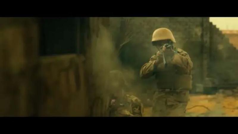 مشهد من مسلسل الكتيبة 101
