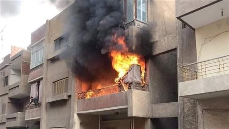 إخماد حريق نشب داخل شقة سكنية في العجوزة