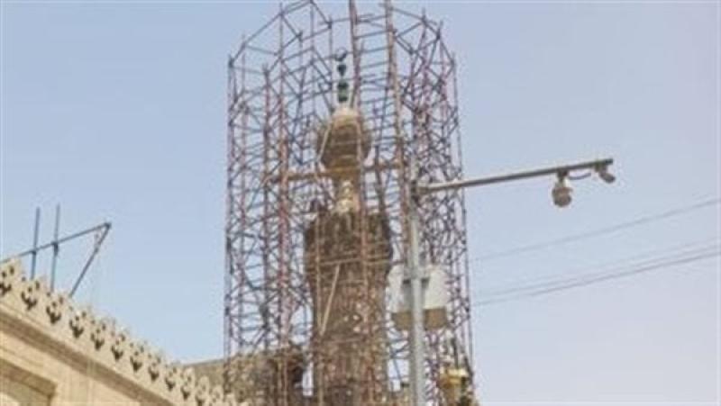 أخبار  مئذنة مسجد الغوري