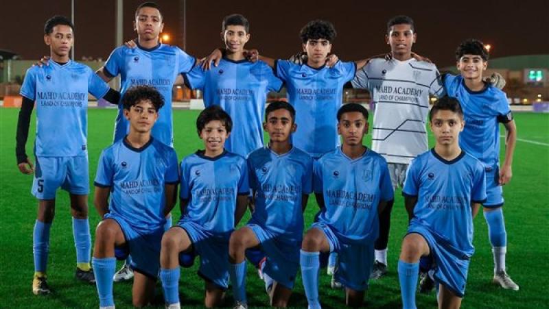 رياضة نجل رونالدو مع أكاديمية مهد خلال مواجهة أكاديمية النصر