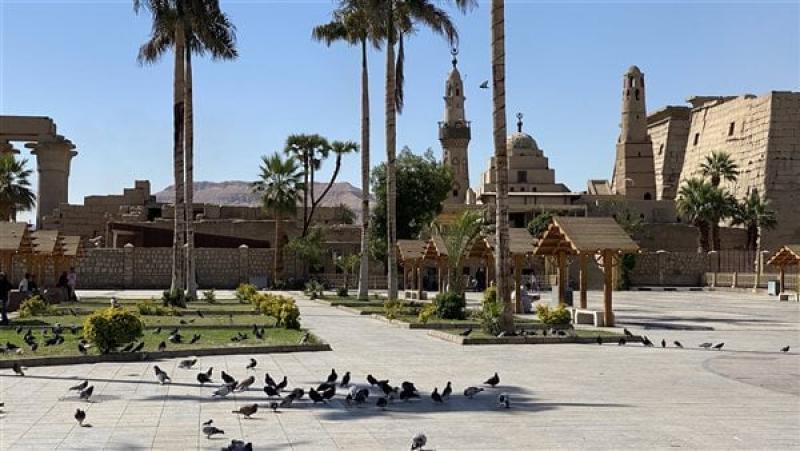 محافظات  ساحة أبو الحجاج بشم النسيم بالأقصر