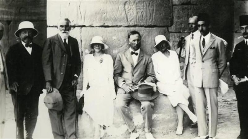 زيارة ملكة بلجيكا اليزابيث لمصر عام 1930