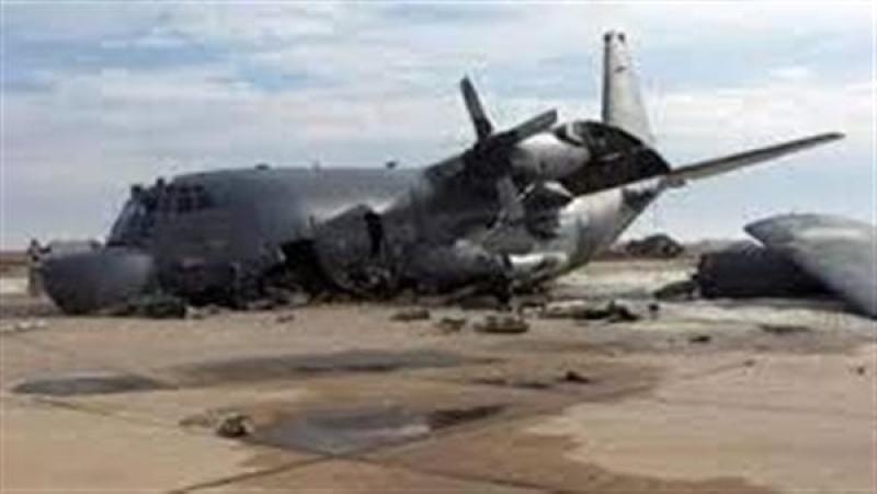 سقوط طائرة سودانية