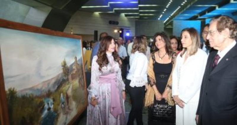 الدكتور نيفين الكيلانى خلال حضورها الاحتفالية بمتحف الحضارة