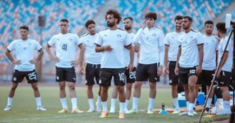 محمد صلاح مع المنتخب