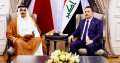رئيس وزراء العراق وأمير قطر...