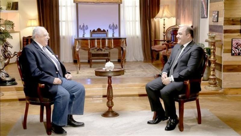 الدكتور محمد الباز مع المفكر سمير مرقص