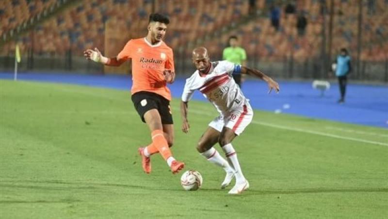 رياضة  مباراة الزمالك وفاركو