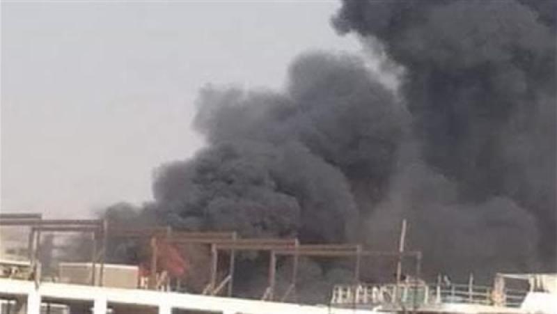 حريق مركب الحوامدية