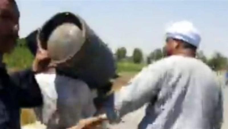 لصًا سرق أسطوانة بوتاجاز