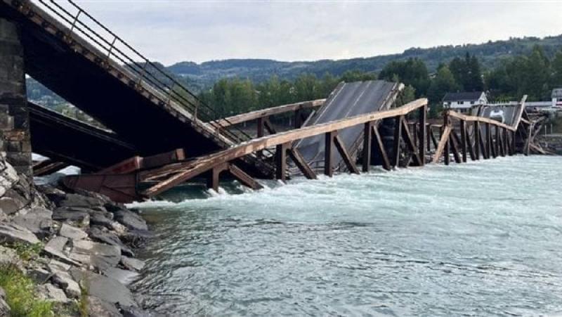 انهيار سد النرويج