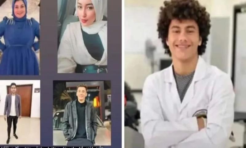 وفاة الحالة الخامسة.. مصرع 5 أفراد من أسرة واحدة في حادث مروع بطريق كفر شكر