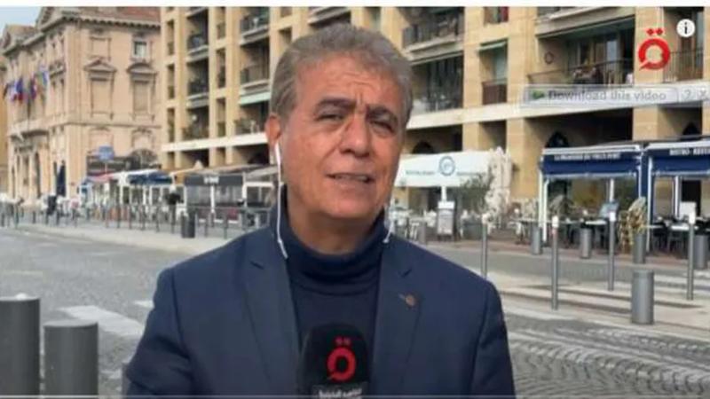 خالد شقير مراسل قناة «القاهرة الإخبارية»