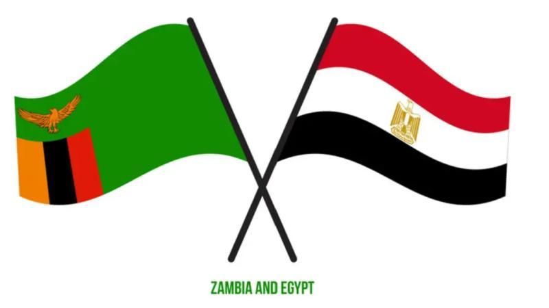 علم مصر وزامبيا