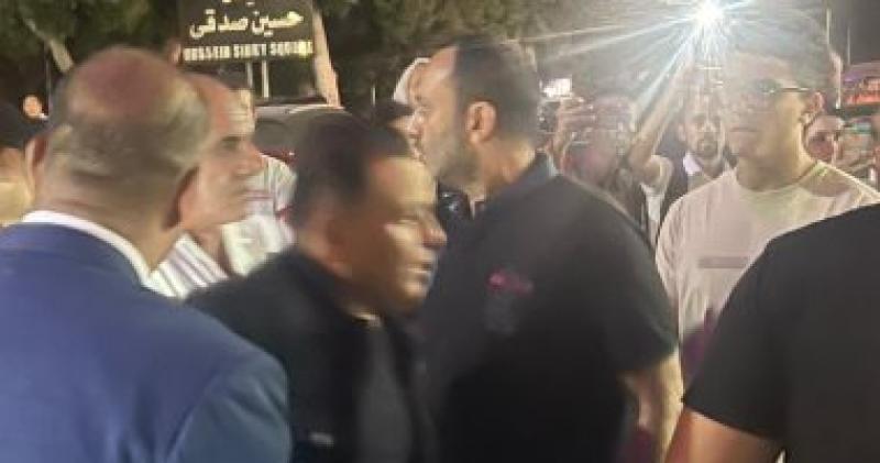 عزاء شقيق محمد فؤاد