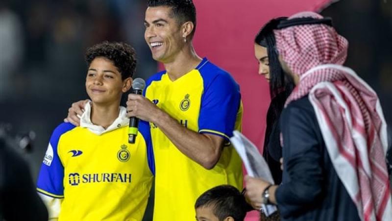 موعد الظهور الأول لنجل رونالدو مع فريق شباب النصر السعودي