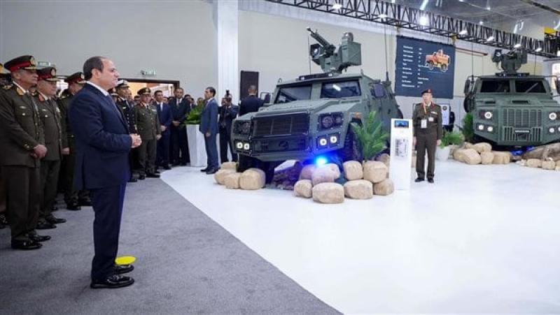 وزير الإنتاج الحربي: عربة القتال سيناء 200 من الصلب المدرع ونسعى لتصديرها للخارج