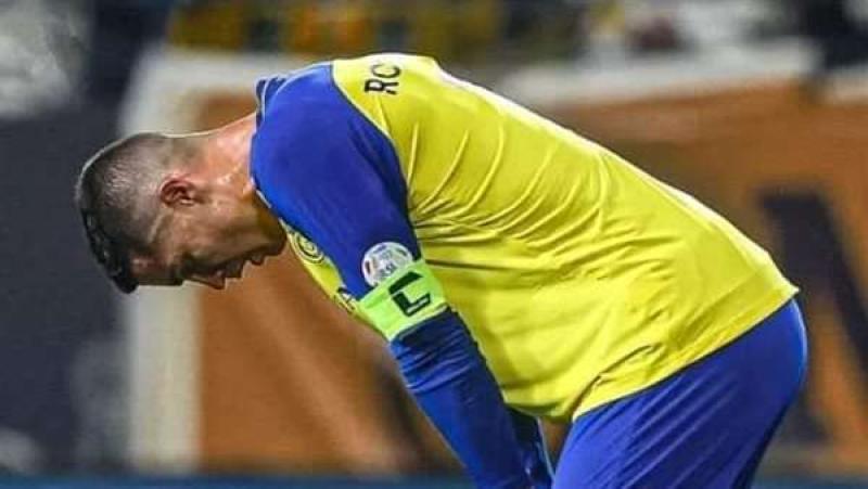 كرستيانو رونالدو لاعب فريق النصر السعودي