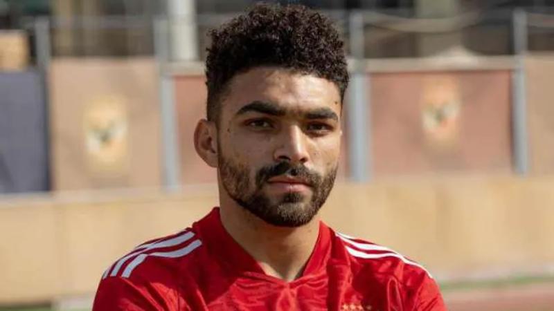 لاعب الأهلي خالد عبدالفتاح