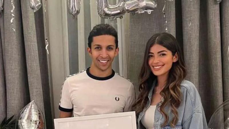 ليلى زاهر وهشام جمال