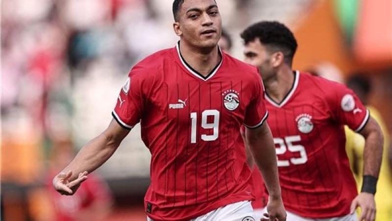 مصطفى محمد مهاجم منتخب مصر