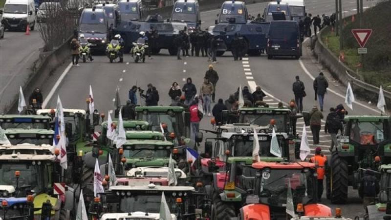 احتجاجات المزارعين الفرنسيين