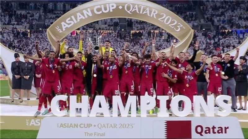 منتخب قطر يتوج بكأس أسيا