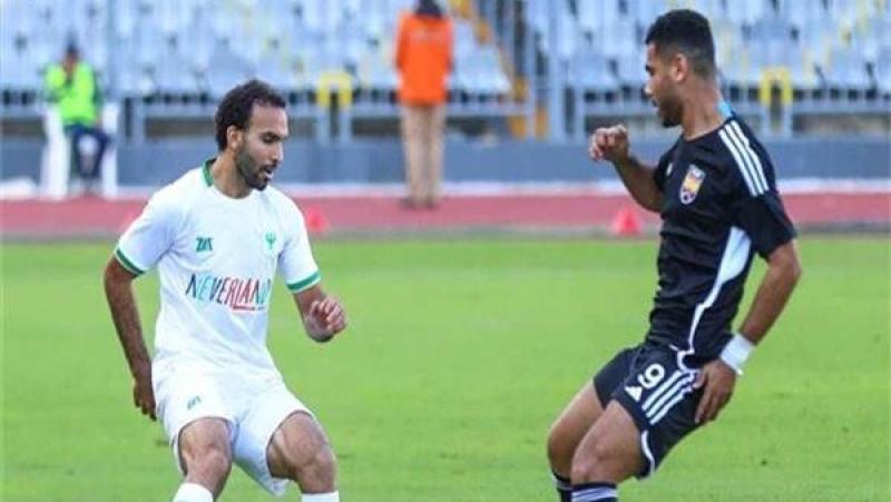 مباراة المصري والجونة في الدوري المصري