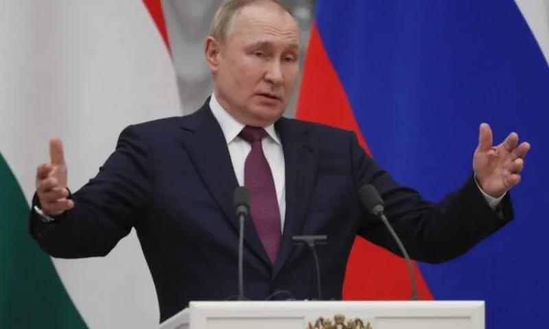 بوتين يقول إن انتصار بلاده على أوكرانيا مسألة حياة أو موت بالنسبة لروسيا